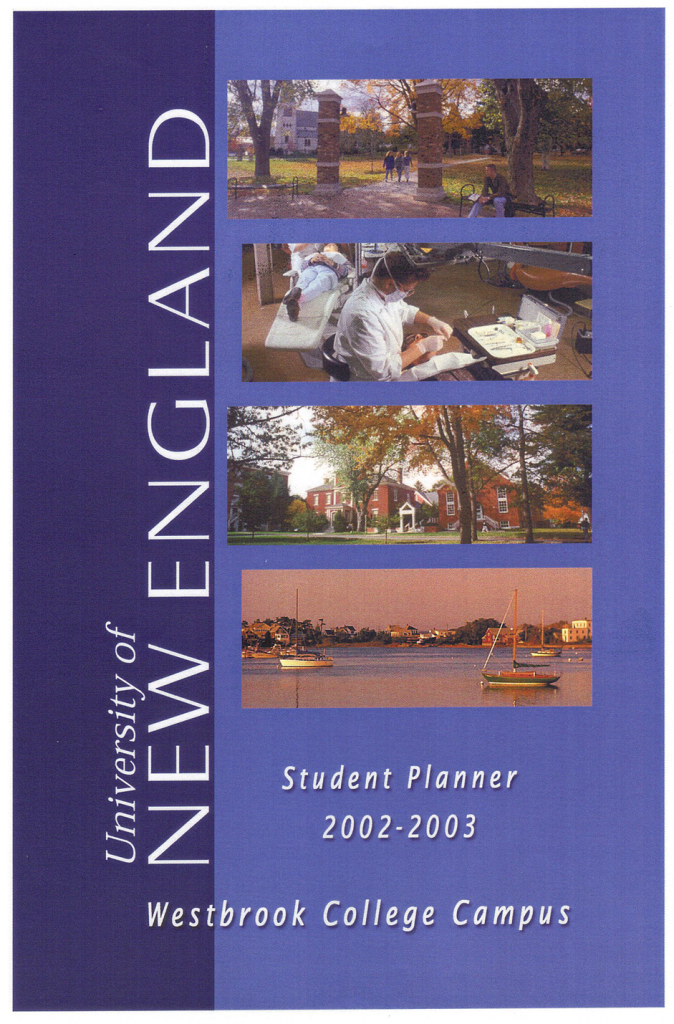 University of New England Cover Design